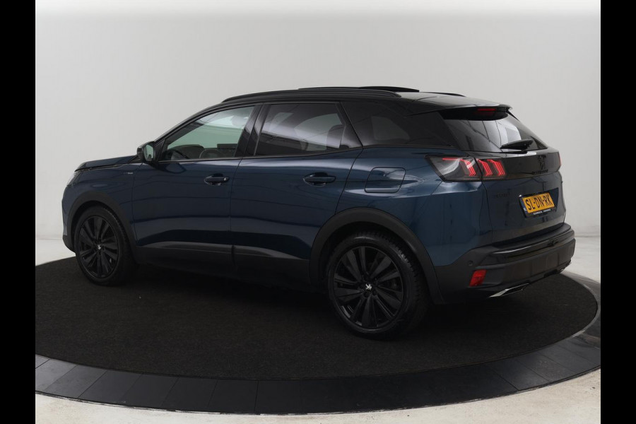 Peugeot 3008 1.6 HYbrid 225 GT Line | Panoramadak | Leder/Alcantara | Stoelverwarming | Camera | Carplay | Adaptive cruise | Navigatie | Keyless | Full LED | 19'' | Sfeerverlichting | PHEV | Plug In