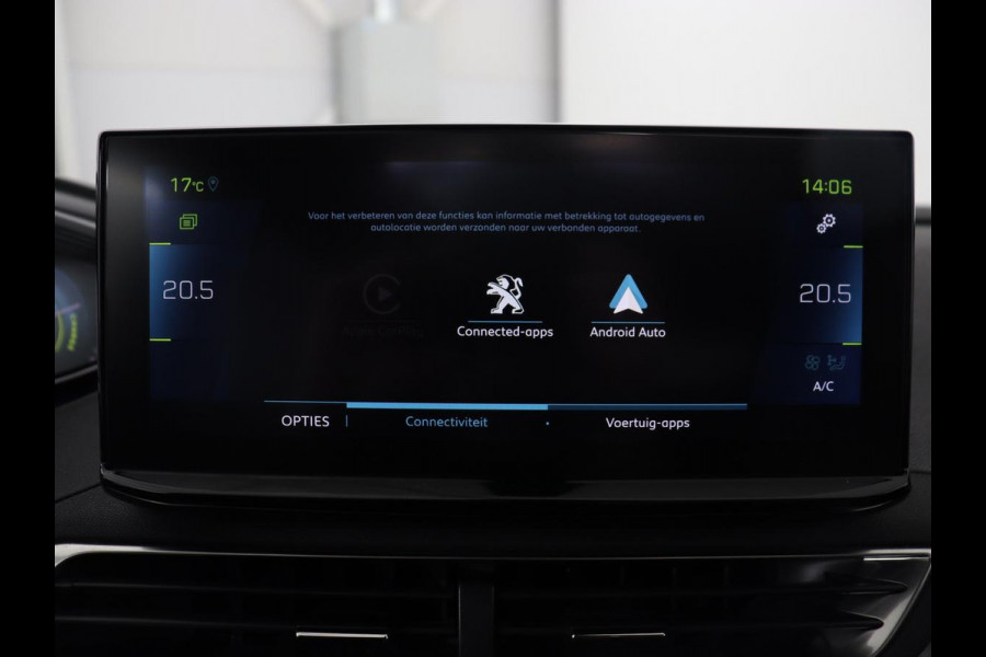 Peugeot 3008 1.6 HYbrid 225 GT Line | Panoramadak | Leder/Alcantara | Stoelverwarming | Camera | Carplay | Adaptive cruise | Navigatie | Keyless | Full LED | 19'' | Sfeerverlichting | PHEV | Plug In