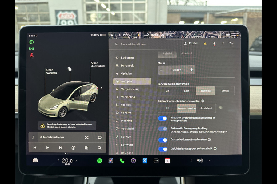Tesla Model 3 Long Range AWD 75 kWh SOH 87% / NAP / STOELVERWARMING
