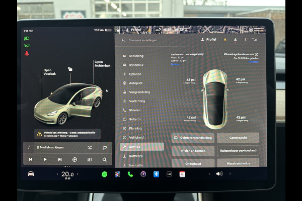 Tesla Model 3 Long Range AWD 75 kWh SOH 87% / NAP / STOELVERWARMING