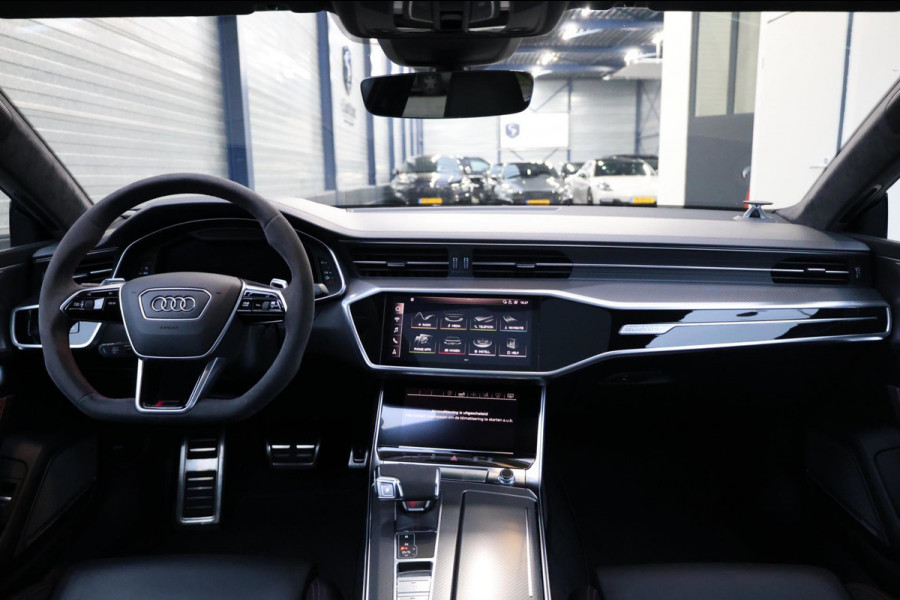Audi RS7 Sportback 4.0 TFSI quattro 750+-PK KERAMISCH/4-WIEL.B/3D B&O/VIRTUAL/SFEER/PANO/22"LMV/360/LINE/ACC/12 MDN GARANTIE!