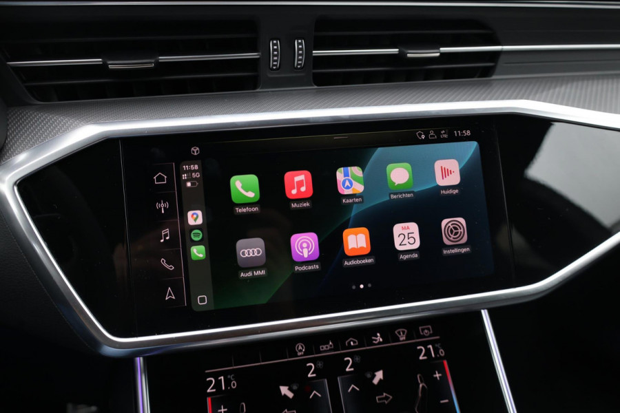 Audi RS7 Sportback 4.0 TFSI quattro 750+-PK KERAMISCH/4-WIEL.B/3D B&O/VIRTUAL/SFEER/PANO/22"LMV/360/LINE/ACC/12 MDN GARANTIE!