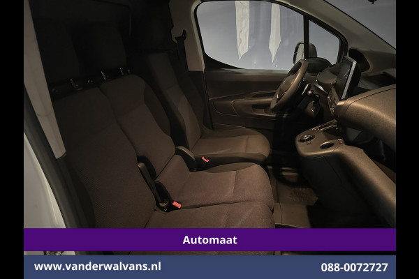 Peugeot Partner 1.5 BlueHDI 131pk Automaat L1H1 Euro6 Airco | 3-Zits | Navigatie | Apple Carplay Android Auto, Parkeersensoren