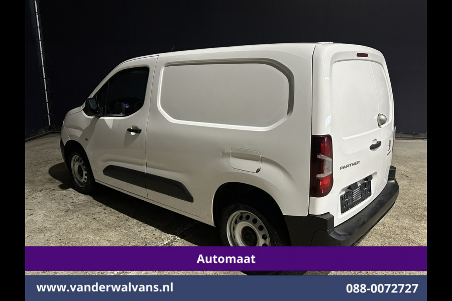 Peugeot Partner 1.5 BlueHDI 131pk Automaat L1H1 Euro6 Airco | 3-Zits | Navigatie | Apple Carplay Android Auto, Parkeersensoren