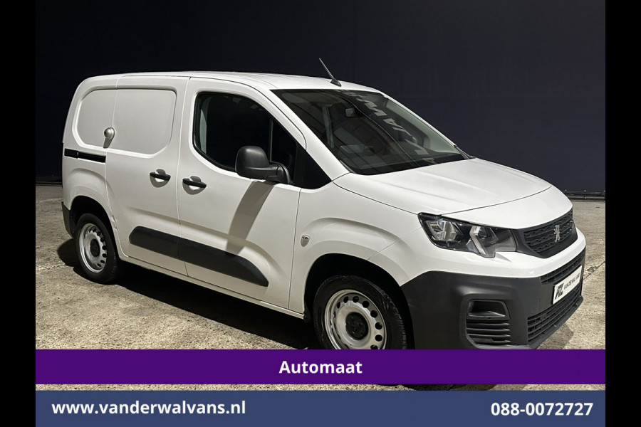 Peugeot Partner 1.5 BlueHDI 131pk Automaat L1H1 Euro6 Airco | 3-Zits | Navigatie | Apple Carplay Android Auto, Parkeersensoren