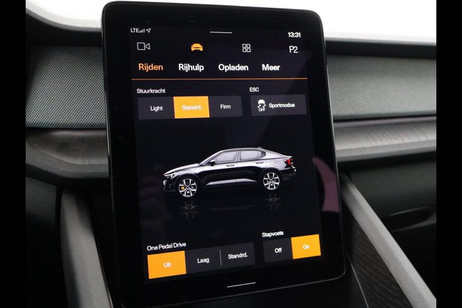 Polestar 2 LONG RANGE DUAL MOTOR 408 PK 78 KWH LAUNCH + WEGKL. TREKHAAK | PANORAMA | 360 CAMERA | 20 INCH | PIXEL LED