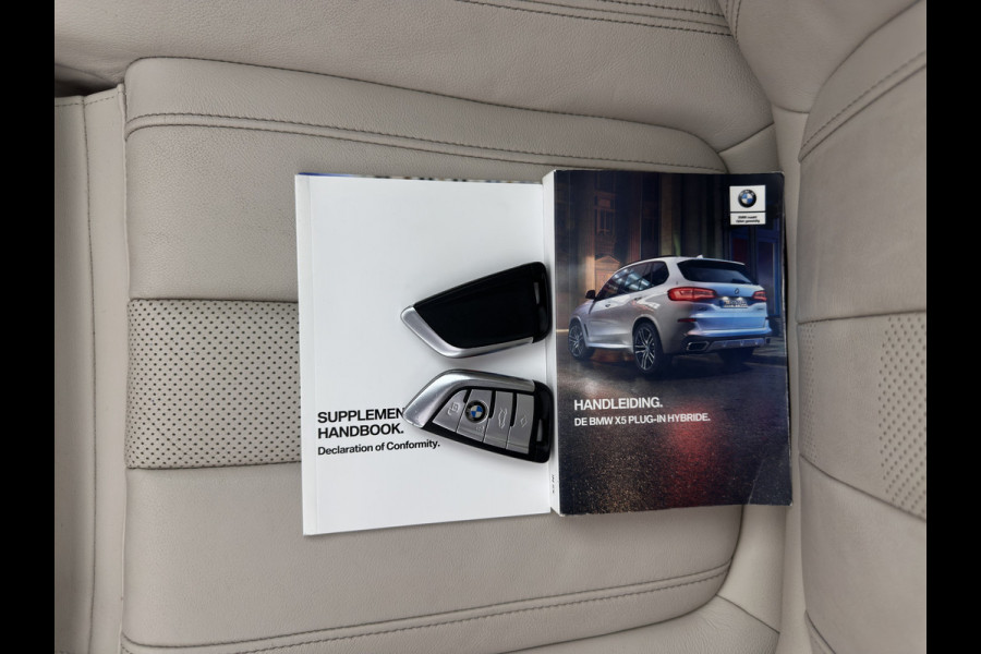 BMW X5 xDrive45e M-Sportpack High Executive (INCL-BTW) Aut. *PANO | LEATHER | HEAD-UP | LASER-LED | SOFTCLOSE | ADAPTIVE-CRUISE | HIFI-SOUND | BLINDSPOT | MEMORY-PACK | TOPVIEW | DIGI-COCKPIT | NAVI-FULLMAP | PRIVACY-GLASS | ...