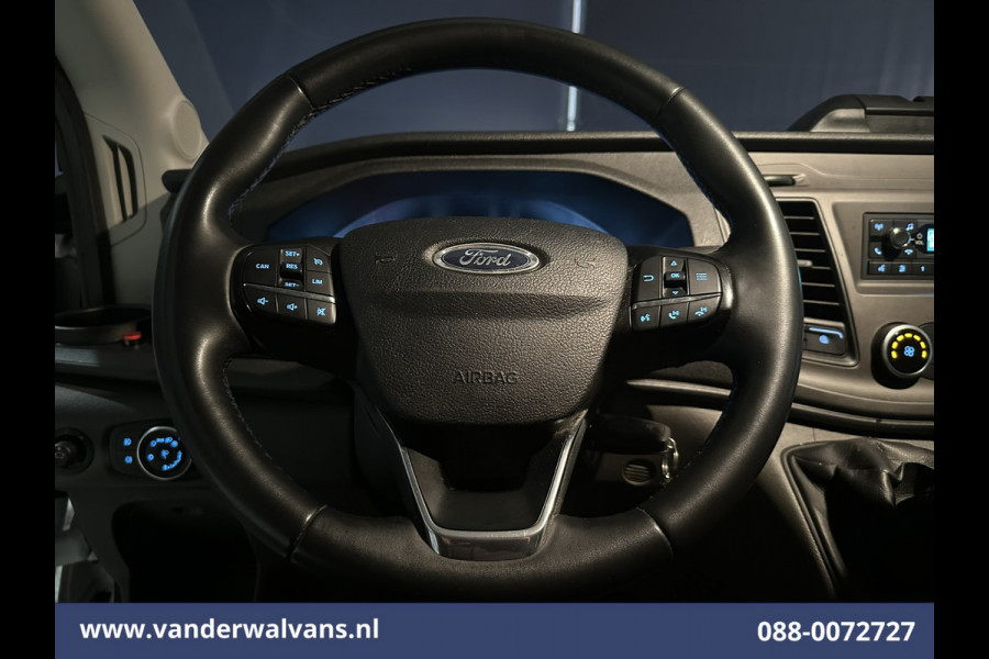 Ford Transit 2.0 TDCI 161pk Bakwagen Laadklep Euro6 Airco | Cruisecontrol | 1040kg laadvermogen Verwarmde voorruit, Bijrijdersbank