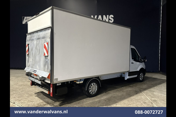 Ford Transit 2.0 TDCI 161pk Bakwagen Laadklep Euro6 Airco | Cruisecontrol | 1040kg laadvermogen Verwarmde voorruit, Bijrijdersbank