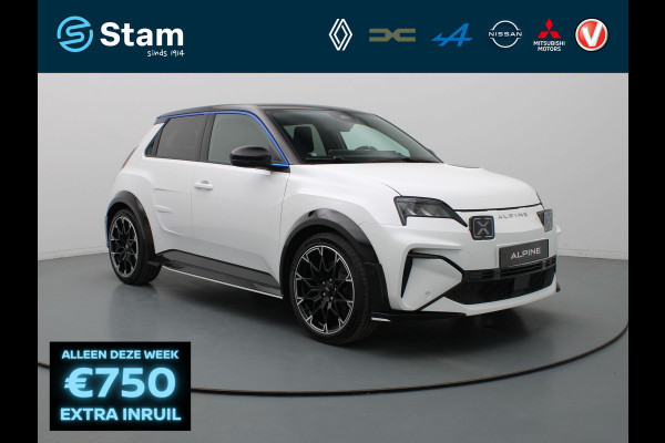 ALPINE A290 GT 52 kWh Snel Leverbaar | NIEUW | SNOWFLAKE met semi-diamant | Adapter V2L | Zonder naam uitvoering op kofferklep | 180pk