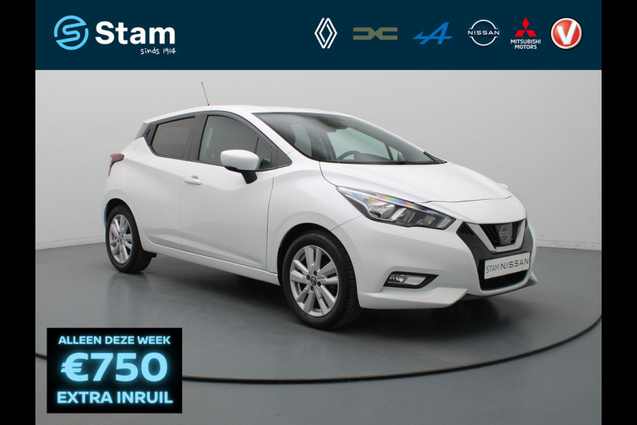 Nissan Micra 100pk IG-T N-Connecta Airco | Camera | Cruise | Navi | Parkeersens. achter