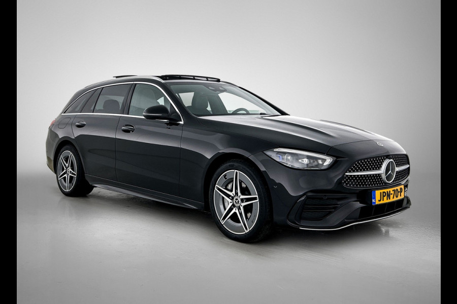Mercedes-Benz C-Klasse Estate 300 e AMG Plug-In Hybride AMG Line | Trekhaak | Panorama Schuif-Kanteldak | Digital Licht | Rijassistentiepakket Plus incl. PRE-SAFE Inclusief 24 maanden MB Certified garantie voor Europa.