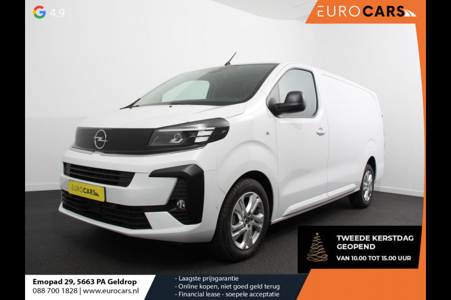 Opel Vivaro 2.0 Diesel 180 S&S L3 Automaat Apple Carplay /  Android Auto Parkeersensoren V+A Trekhaak Camera Navigatie Cruise Control LED koplampen houten afwerking laadruimte