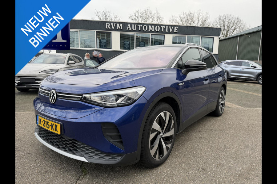 Volkswagen ID.4 First 77 kWh | VAN: 27.900,- VOOR: 24.877,- UW EINDEJAARSVOORDEEL: 3.023,- | CAMERA | 3 FASE | STOEL + STUURVERWARMING | RIJKLAAR INCL 12 MAANDEN BOVAG GARANTIE