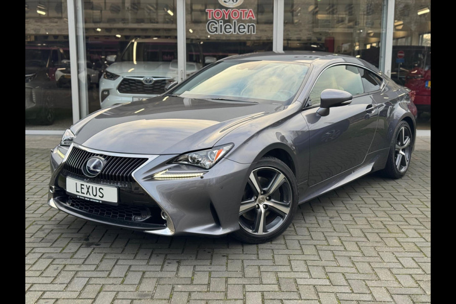 Lexus RC 300h Business Line Pro | Eerste eigenaar, Facelift, Leer, Stoelverwarming, Adaptive cruise control, Groot scherm, 18 inch, Keyle