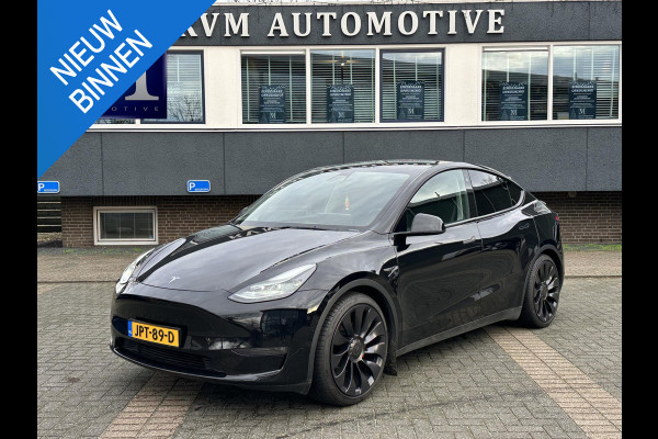 Tesla Model Y Performance AWD 75 kWh VAN: €39.900,- VOOR: €37.877,- UW EINDEJAARSVOORDEEL: €2.023,-| AUTOPILOT| VOLLEDIGE FABRIEKSGARANTIE T/M 6-2026/80.000KM | AANDRIJFLIJN EN ACCU GARANTIE T/M 12-2030 of 192.000km