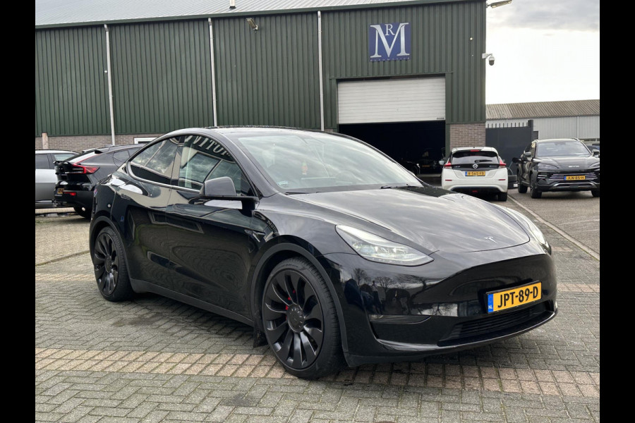 Tesla Model Y Performance AWD 75 kWh VAN: €39.900,- VOOR: €37.877,- UW EINDEJAARSVOORDEEL: €2.023,-| AUTOPILOT| VOLLEDIGE FABRIEKSGARANTIE T/M 6-2026/80.000KM | AANDRIJFLIJN EN ACCU GARANTIE T/M 12-2030 of 192.000km