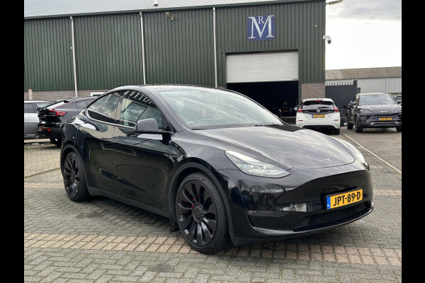 Tesla Model Y Performance AWD 75 kWh VAN: €39.900,- VOOR: €37.877,- UW EINDEJAARSVOORDEEL: €2.023,-| AUTOPILOT| VOLLEDIGE FABRIEKSGARANTIE T/M 6-2026/80.000KM | AANDRIJFLIJN EN ACCU GARANTIE T/M 12-2030 of 192.000km