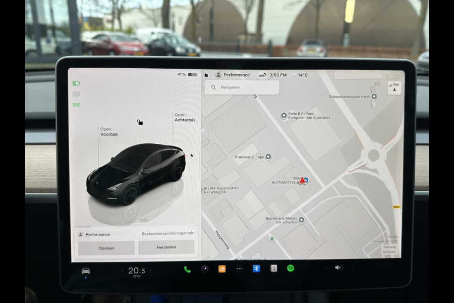 Tesla Model Y Performance AWD 75 kWh VAN: €39.900,- VOOR: €37.877,- UW EINDEJAARSVOORDEEL: €2.023,-| AUTOPILOT| VOLLEDIGE FABRIEKSGARANTIE T/M 6-2026/80.000KM | AANDRIJFLIJN EN ACCU GARANTIE T/M 12-2030 of 192.000km