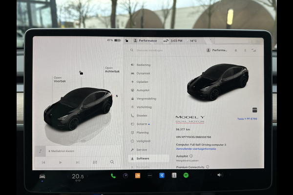 Tesla Model Y Performance AWD 75 kWh VAN: €39.900,- VOOR: €37.877,- UW EINDEJAARSVOORDEEL: €2.023,-| AUTOPILOT| VOLLEDIGE FABRIEKSGARANTIE T/M 6-2026/80.000KM | AANDRIJFLIJN EN ACCU GARANTIE T/M 12-2030 of 192.000km