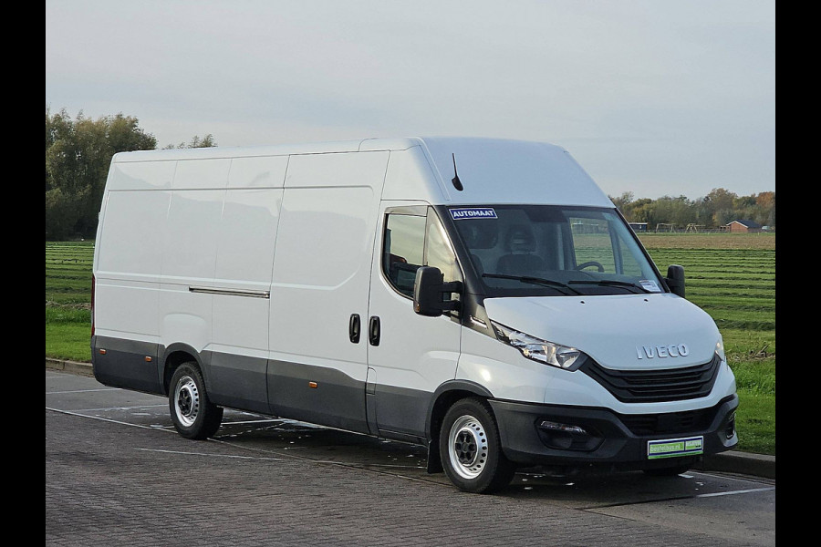 Iveco Daily 35S16V 2.3 L4H2 Automaat Airco Vleugeldeuren 3 Zits Euro6 156 PK!