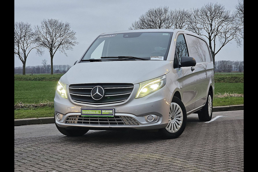 Mercedes-Benz Vito 119 CDI LED Trekhaak Parkeersensoren Automaat Airco Cruise Achterdeuren 3 Zits Euro6 190 PK!