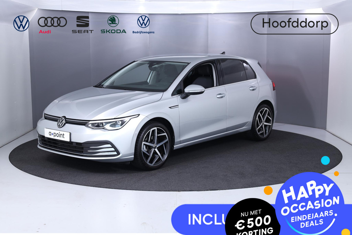 Volkswagen Golf 1.5 TSI Style 130pk 6bak| Navi| 18'LMvelgen| head-up display| verwarmde voorstoelen