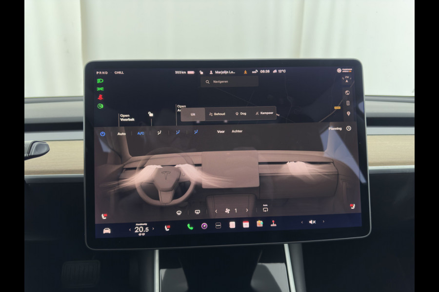 Tesla Model 3 Standard RWD Plus 60 kWh [ 3-Fase ] {SOH-86%} (INCL-BTW) Aut. *PANO | AUTO-PILOT | LEATHER | KEYLESS | FULL-LED | MEMORY-PACK | SURROUND-VIEW | DAB | CARPLAY | DIGI-COCKPIT | LANE-ASSIST | COMFORT-SEATS | 18"ALU*