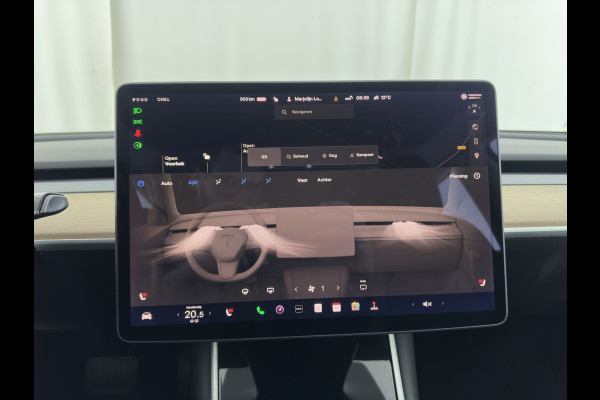 Tesla Model 3 Standard RWD Plus 60 kWh [ 3-Fase ] {SOH-86%} (INCL-BTW) Aut. *PANO | AUTO-PILOT | LEATHER | KEYLESS | FULL-LED | MEMORY-PACK | SURROUND-VIEW | DAB | CARPLAY | DIGI-COCKPIT | LANE-ASSIST | COMFORT-SEATS | 18"ALU*