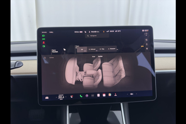 Tesla Model 3 Standard RWD Plus 60 kWh [ 3-Fase ] {SOH-86%} (INCL-BTW) Aut. *PANO | AUTO-PILOT | LEATHER | KEYLESS | FULL-LED | MEMORY-PACK | SURROUND-VIEW | DAB | CARPLAY | DIGI-COCKPIT | LANE-ASSIST | COMFORT-SEATS | 18"ALU*