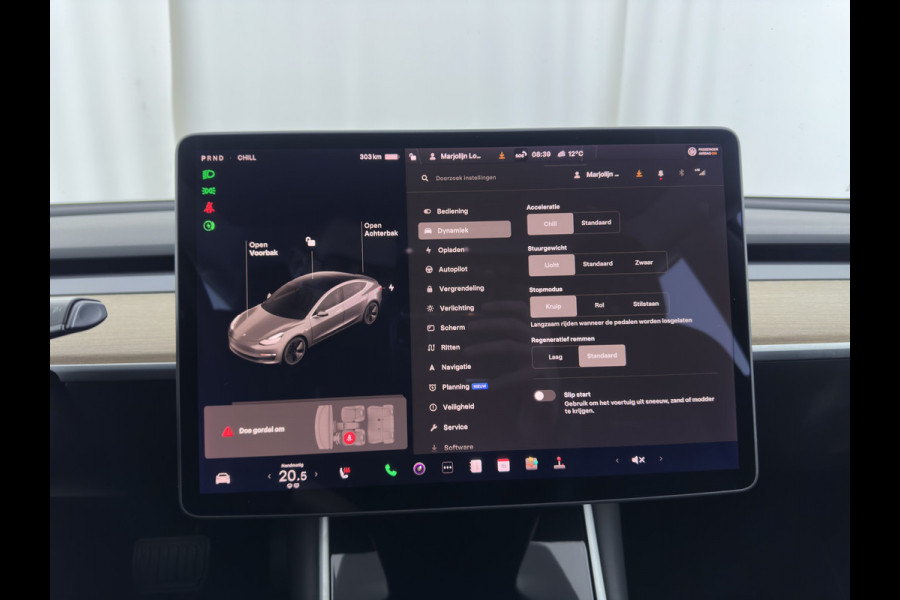 Tesla Model 3 Standard RWD Plus 60 kWh [ 3-Fase ] {SOH-86%} (INCL-BTW) Aut. *PANO | AUTO-PILOT | LEATHER | KEYLESS | FULL-LED | MEMORY-PACK | SURROUND-VIEW | DAB | CARPLAY | DIGI-COCKPIT | LANE-ASSIST | COMFORT-SEATS | 18"ALU*