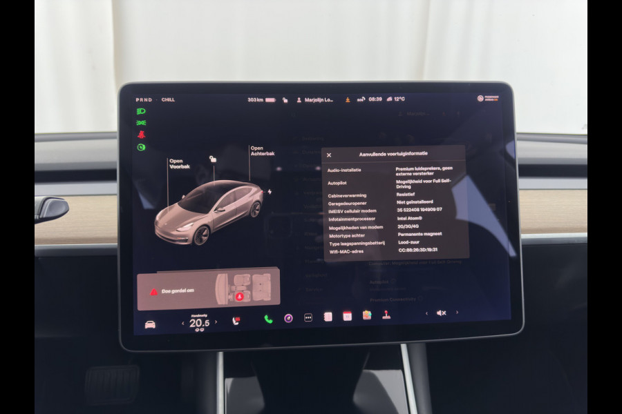 Tesla Model 3 Standard RWD Plus 60 kWh [ 3-Fase ] {SOH-86%} (INCL-BTW) Aut. *PANO | AUTO-PILOT | LEATHER | KEYLESS | FULL-LED | MEMORY-PACK | SURROUND-VIEW | DAB | CARPLAY | DIGI-COCKPIT | LANE-ASSIST | COMFORT-SEATS | 18"ALU*