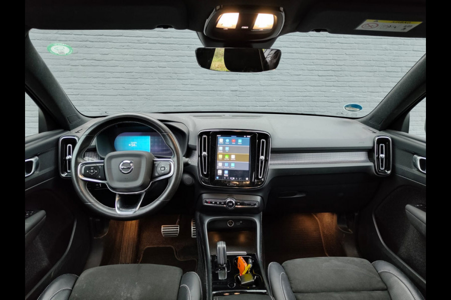 Volvo XC40 Recharge P8 AWD 408pk R-Design SOH 90% Adap.Cruise Navi Ecc Camera Apple Carplay Android Auto Pdc Stoelverwarming Lmv 19" Privacy Glas Google Maps DAB+ Origineel Nederlandse Auto Nieuwprijs  €59.825,- Export - Handel
