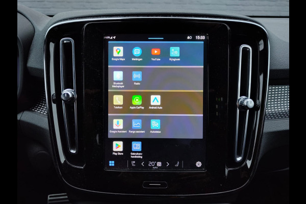 Volvo XC40 Recharge P8 AWD 408pk R-Design SOH 90% Adap.Cruise Navi Ecc Camera Apple Carplay Android Auto Pdc Stoelverwarming Lmv 19" Privacy Glas Google Maps DAB+ Origineel Nederlandse Auto Nieuwprijs  €59.825,- Export - Handel