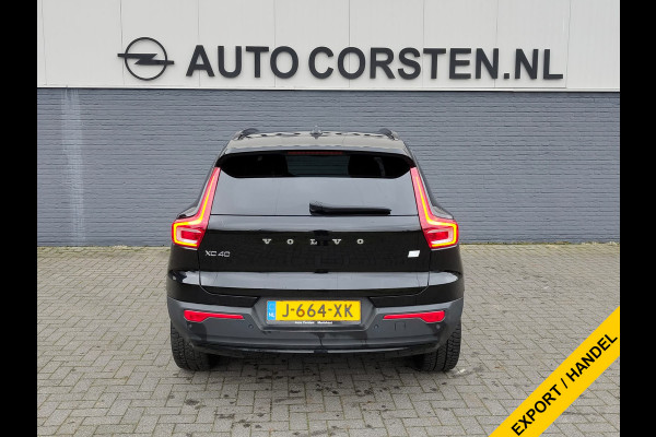 Volvo XC40 Recharge P8 AWD 408pk R-Design SOH 90% Adap.Cruise Navi Ecc Camera Apple Carplay Android Auto Pdc Stoelverwarming Lmv 19" Privacy Glas Google Maps DAB+ Origineel Nederlandse Auto Nieuwprijs  €59.825,- Export - Handel