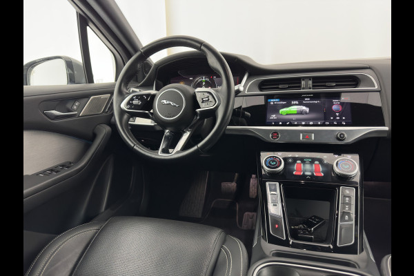 Jaguar I-PACE EV400 HSE 90 kWh AWD (INCL-BTW) *PANO | LEATHER | FULL-LED | MERIDIAN-AUDIO | TOP-VIEW | MEMORY-PACK | BLIND-SPOT | DIGI-COCKPIT | KEYLESS | DAB+ | NAVI-FULLMAP | ECC | HEATED-COMFORTSEATS | PDC | CCS-FASTLOADER