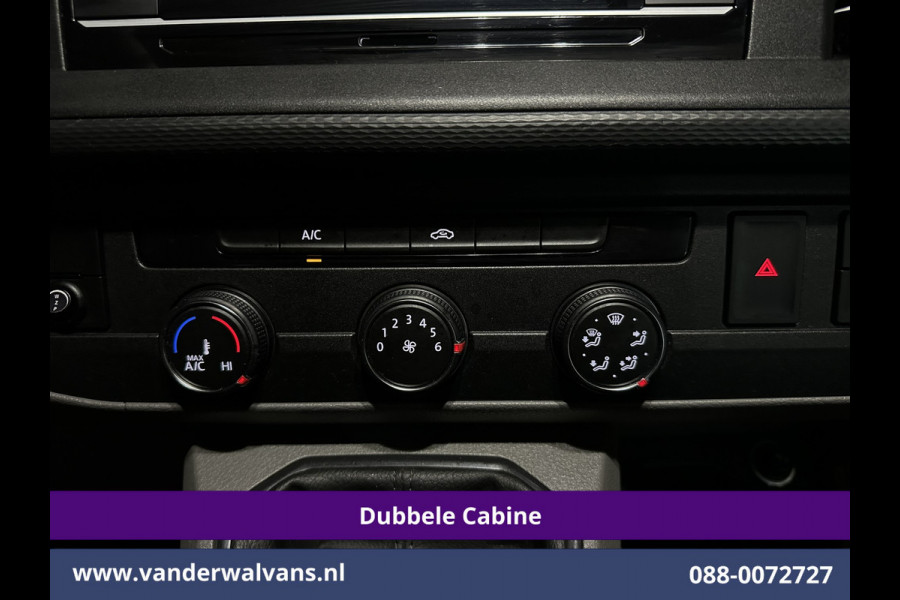 Volkswagen Transporter 2.0 TDI L2H1 Dubbele Cabine Euro6 Airco | 2200kg Trekhaak | Apple Carplay Cruisecontrol, Android Auto, 5-Zits, Parkeersensoren, Achterklep