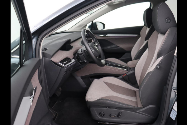 Škoda ENYAQ iV 80 | Warmtepomp | Trekhaak | Matrix LED | Adaptive cruise | Keyless | Camera | Half leder | Stuurverwarming | Memory | Navigatie | Climate control | Dodehoek detectie | Getint glas