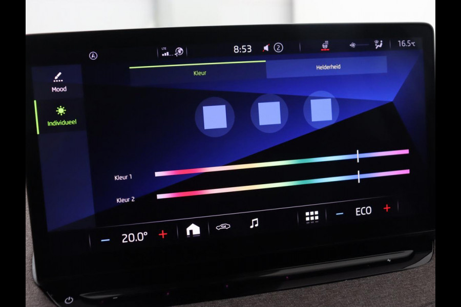 Škoda ENYAQ iV 80 | Warmtepomp | Trekhaak | Matrix LED | Adaptive cruise | Keyless | Camera | Half leder | Stuurverwarming | Memory | Navigatie | Climate control | Dodehoek detectie | Getint glas