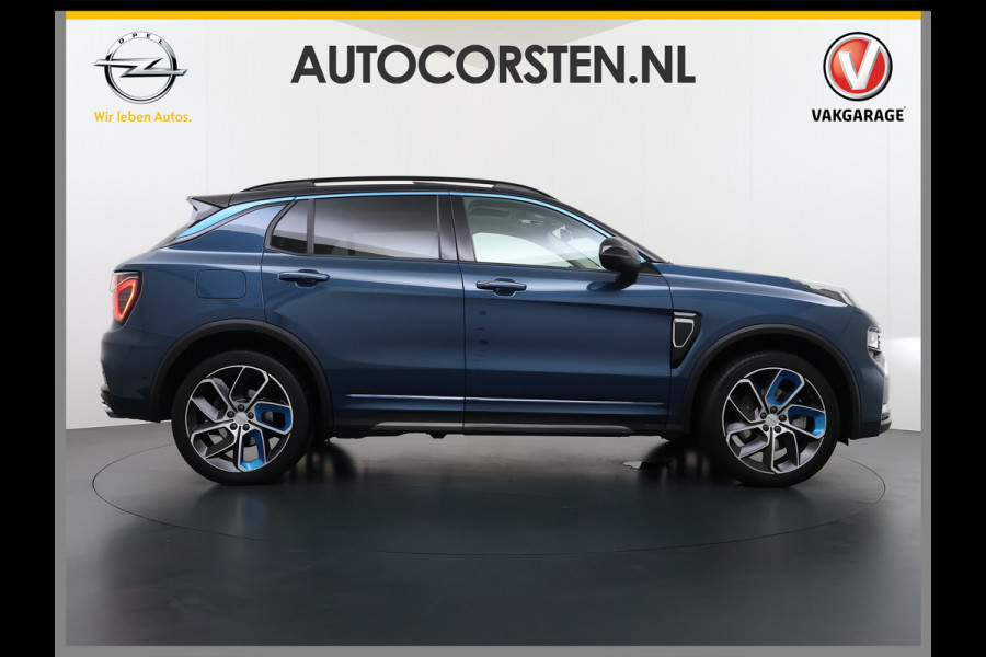 Lynk & Co 01**Gereserveerd** PHEV AUT-7 261pk Pano-Schuifdak Lmv 20" 360°Camera Apple Carplay Android Auto Adap.Cruise Navi Pdc Ecc Keyless Led Plug-In Hybri Elek.Memory.Stoel File assistent Dodehoek detector Elektrisch bedienbare achterklep Rijstrooksensor Wifi Verkeersbord detectie 425Nm koppel 3,7kw laadvermogen  1800kg Trekvermogen 1e Eigenaar Origineel Nederlandse auto!