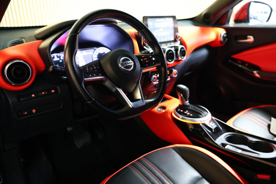 Nissan Juke 1.0 DIG-T N-Design AUT BOSE CARPLAY ACC LEER DAB STOELVW 360CAM '20