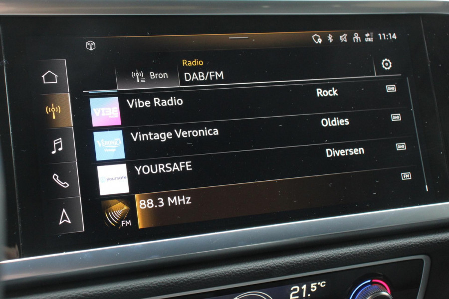 Audi Q3 Sportback 45 TFSI e 245pk PHEV S-tronic Attitude Navigatie Parkeersensoren Adaptive Cruise Control Stoelverwarming Ledverlichting Virtual Cockpit Climate Control