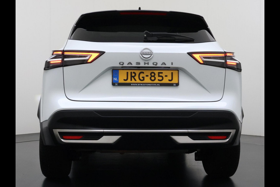 Nissan QASHQAI 1.3 MHEV Xtronic N-Connecta | FABRIEKSGARANTIE| PANO| VOORRUITVERWARMING| STOEL + STUUR VERWARMING| 360 CAMERA| DODE HOEK| HEAD-UP| ELEK. ACHTERKLEP