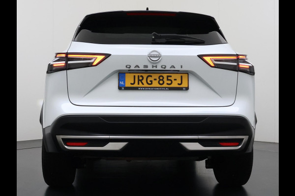 Nissan QASHQAI 1.3 MHEV Xtronic N-Connecta | FABRIEKSGARANTIE| PANO| VOORRUITVERWARMING| STOEL + STUUR VERWARMING| 360 CAMERA| DODE HOEK| HEAD-UP| ELEK. ACHTERKLEP