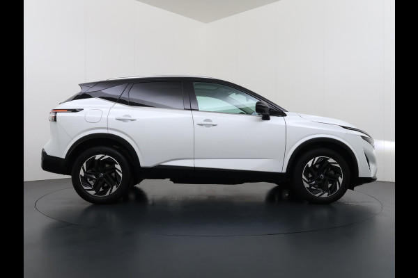 Nissan QASHQAI 1.3 MHEV Xtronic N-Connecta | FABRIEKSGARANTIE| PANO| VOORRUITVERWARMING| STOEL + STUUR VERWARMING| 360 CAMERA| DODE HOEK| HEAD-UP| ELEK. ACHTERKLEP