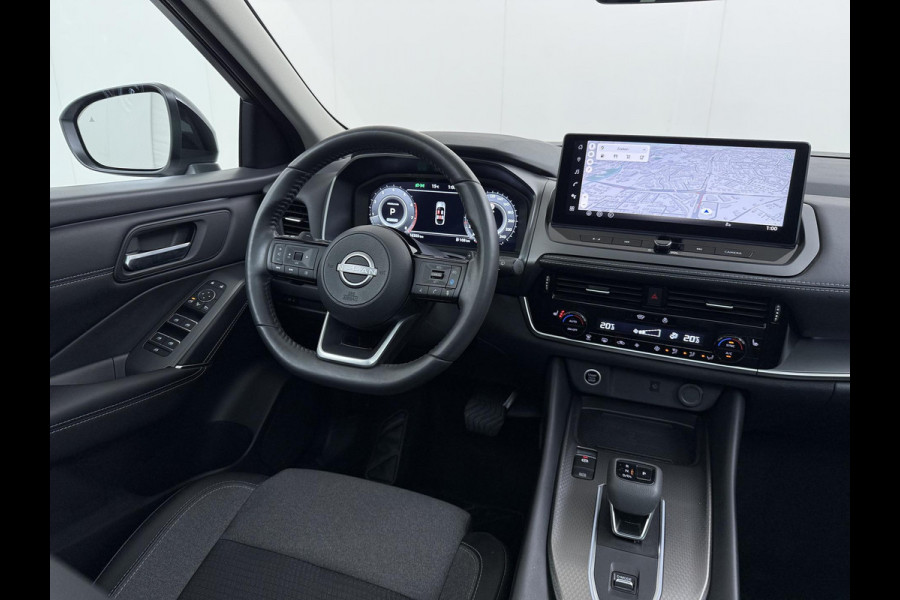Nissan QASHQAI 1.3 MHEV Xtronic N-Connecta | FABRIEKSGARANTIE| PANO| VOORRUITVERWARMING| STOEL + STUUR VERWARMING| 360 CAMERA| DODE HOEK| HEAD-UP| ELEK. ACHTERKLEP