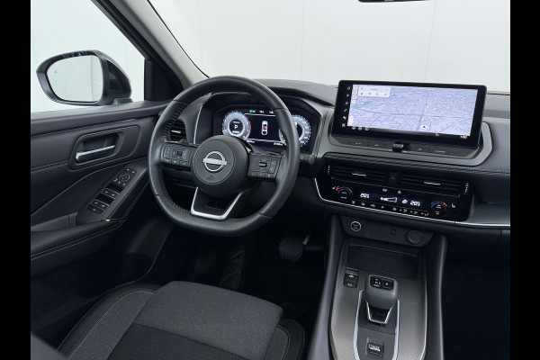 Nissan QASHQAI 1.3 MHEV Xtronic N-Connecta | FABRIEKSGARANTIE| PANO| VOORRUITVERWARMING| STOEL + STUUR VERWARMING| 360 CAMERA| DODE HOEK| HEAD-UP| ELEK. ACHTERKLEP