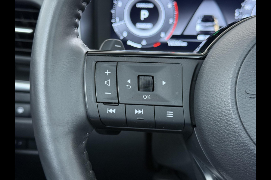 Nissan QASHQAI 1.3 MHEV Xtronic N-Connecta | FABRIEKSGARANTIE| PANO| VOORRUITVERWARMING| STOEL + STUUR VERWARMING| 360 CAMERA| DODE HOEK| HEAD-UP| ELEK. ACHTERKLEP