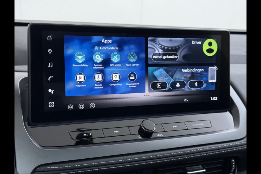 Nissan QASHQAI 1.3 MHEV Xtronic N-Connecta | FABRIEKSGARANTIE| PANO| VOORRUITVERWARMING| STOEL + STUUR VERWARMING| 360 CAMERA| DODE HOEK| HEAD-UP| ELEK. ACHTERKLEP