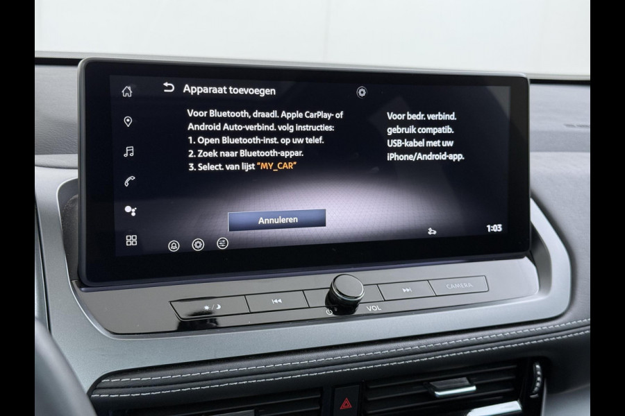 Nissan QASHQAI 1.3 MHEV Xtronic N-Connecta | FABRIEKSGARANTIE| PANO| VOORRUITVERWARMING| STOEL + STUUR VERWARMING| 360 CAMERA| DODE HOEK| HEAD-UP| ELEK. ACHTERKLEP